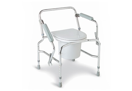 Drop-Arm Commode Commode