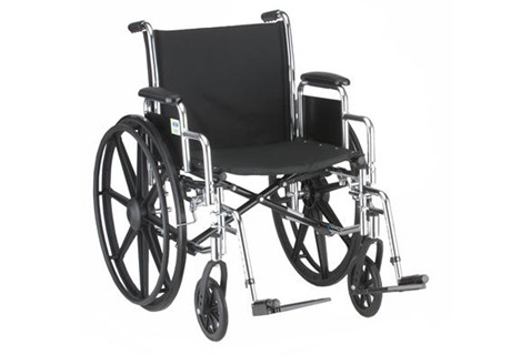 18″ Steel Wheelchair