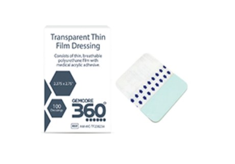 GEMCORE360° Transparent Film Dressings